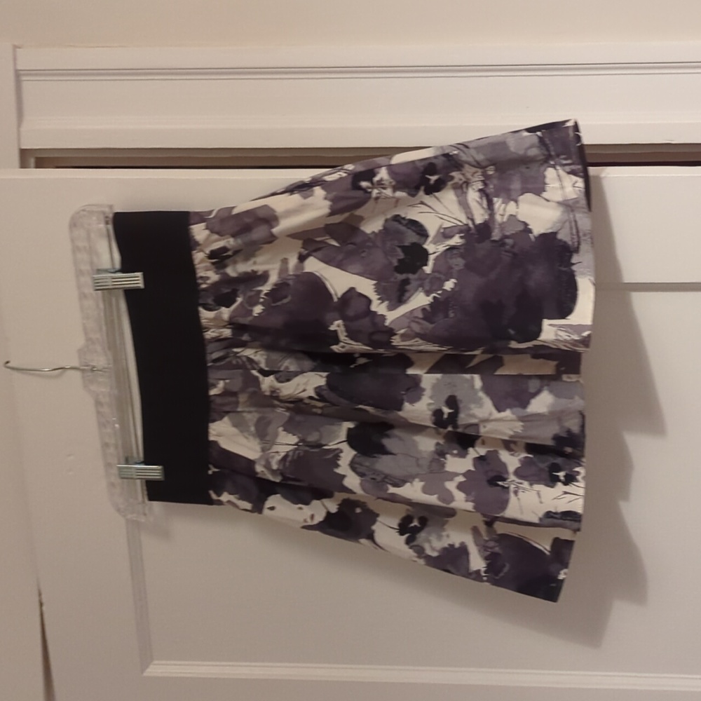 Express Floral Printed Mini Skirt